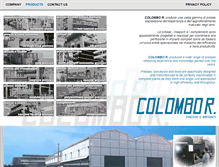 Tablet Screenshot of colombor.it